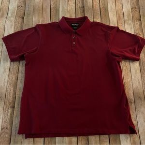 Eddie Bauer mens short sleeve polo shirt | size XXL